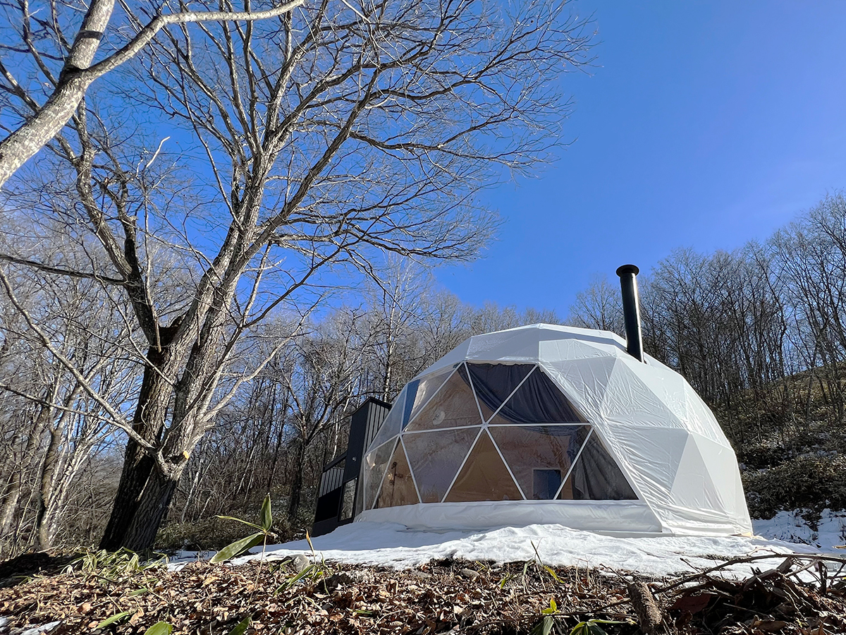 グランピングサイトのテント紹介